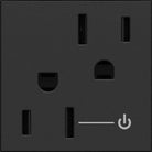 Legrand - 15A Tamper-Resistant Half-Controlled Outlet - Lights Canada
