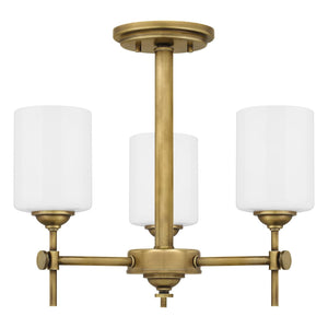 Quoizel - Aria Semi Flush Mount - Lights Canada