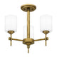 Quoizel - Aria Semi Flush Mount - Lights Canada
