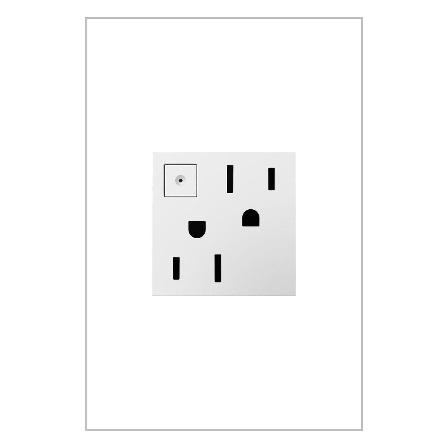 Legrand - 15A Energy-Saving On/Off Outlet - Lights Canada