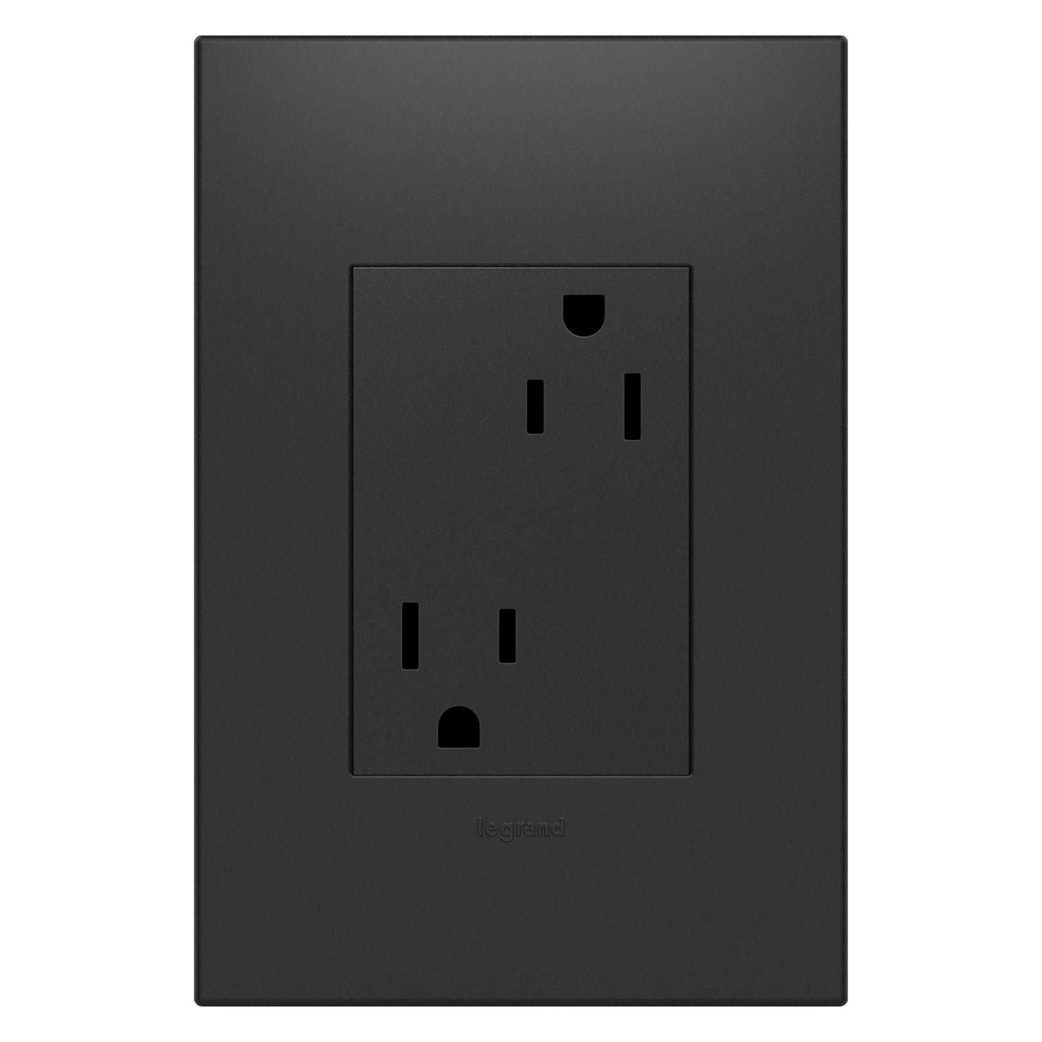 Legrand - 15A Tamper-Resistant Plus-Size Outlet - Lights Canada