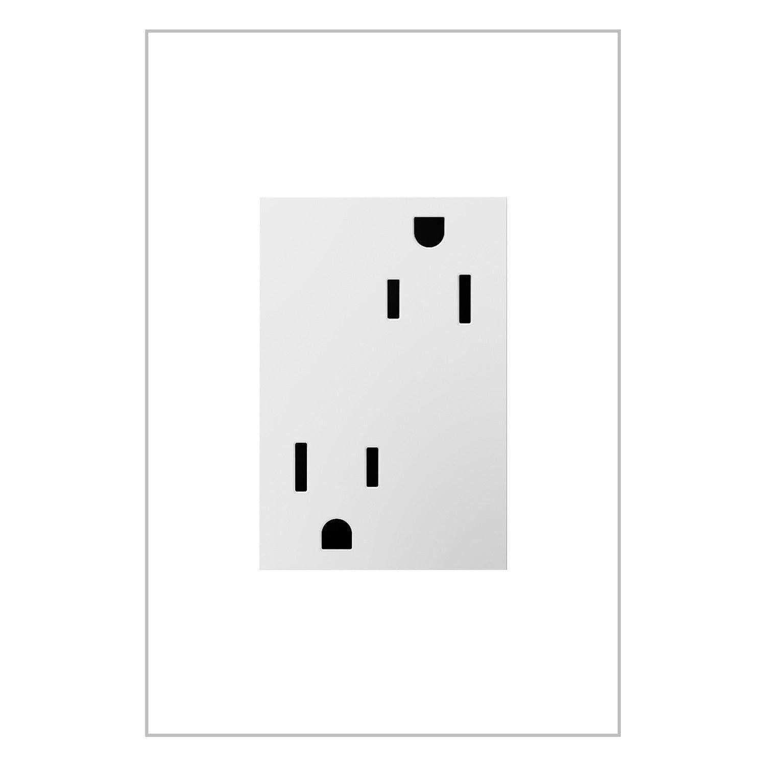 Legrand - 15A Tamper-Resistant Plus-Size Outlet - Lights Canada