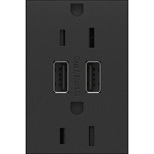 Legrand - Dual USB Plus-Size Outlet Combo - Lights Canada