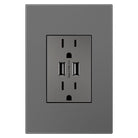 Legrand - Dual USB Plus-Size Outlet Combo - Lights Canada