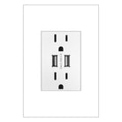 Legrand - Dual USB Plus-Size Outlet Combo - Lights Canada