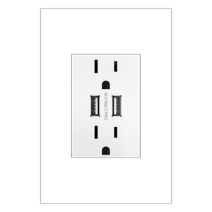 Legrand - Dual USB Plus-Size Outlet Combo - Lights Canada