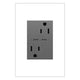 Legrand - Adorne 15A Tamper-Resistant Ultra-Fast Plus Power Delivery USB Type C/C Outlet - Lights Canada
