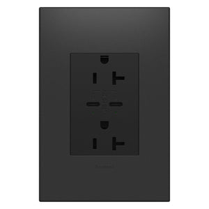 Legrand - Adorne 20A Tamper-Resistant Ultra-Fast Plus Power Delivery USB Type C/C Outlet - Lights Canada