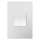 Legrand - Adorne 227V Half-Size Paddle Switch - Lights Canada
