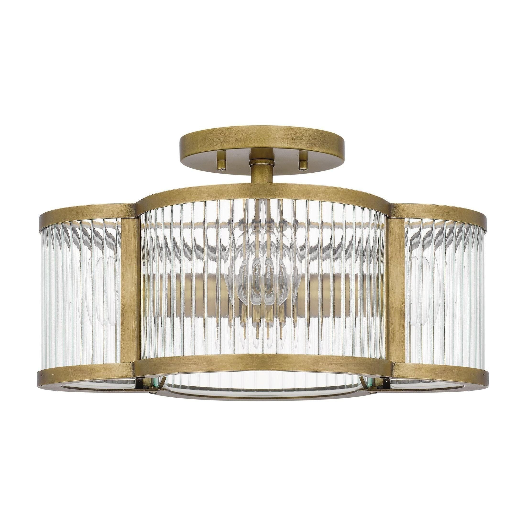 Quoizel - Aster Semi Flush Mount - Lights Canada