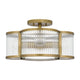 Quoizel - Aster Semi Flush Mount - Lights Canada