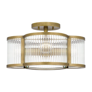 Quoizel - Aster Semi Flush Mount - Lights Canada