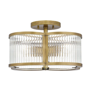 Quoizel - Aster Semi Flush Mount - Lights Canada