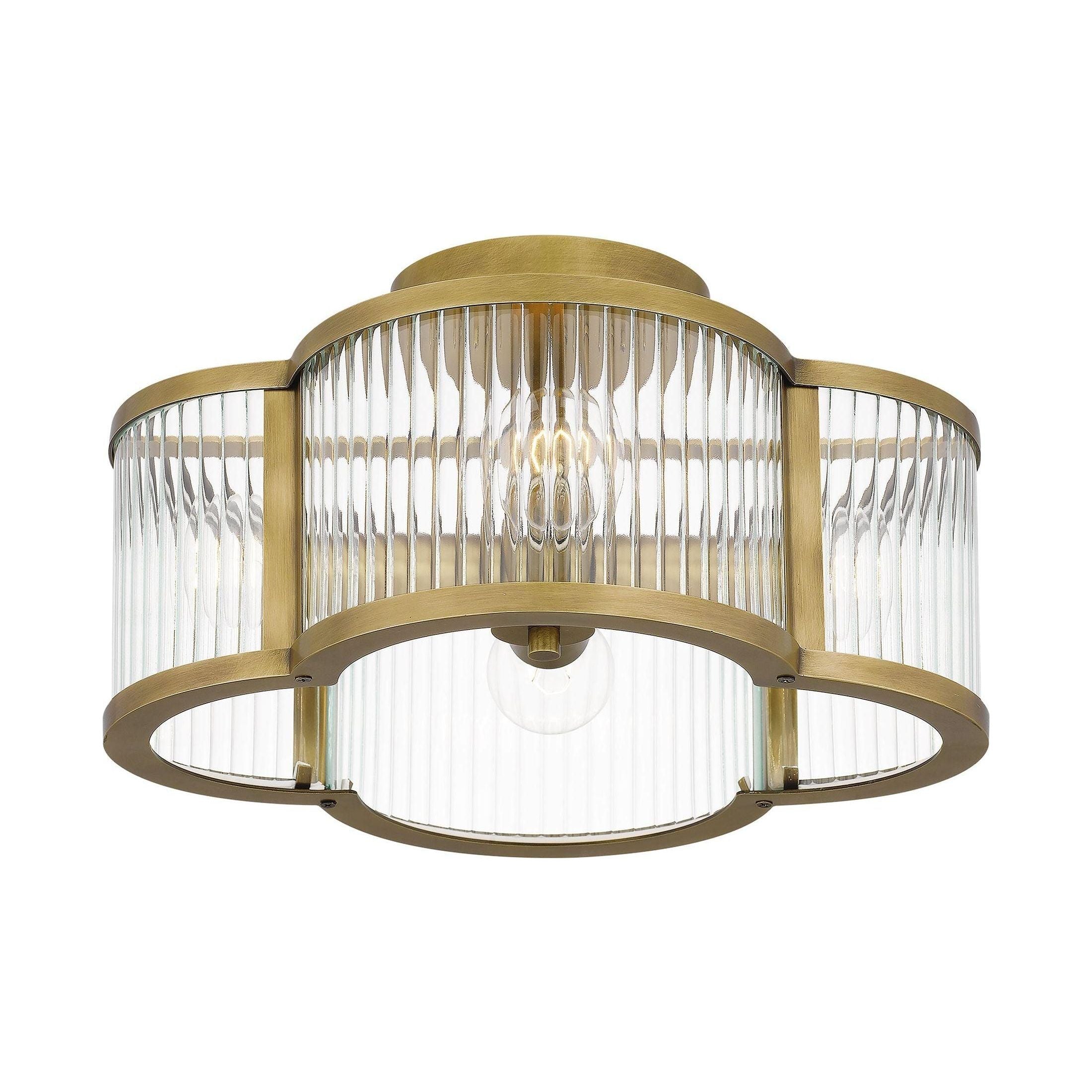 Quoizel - Aster Semi Flush Mount - Lights Canada