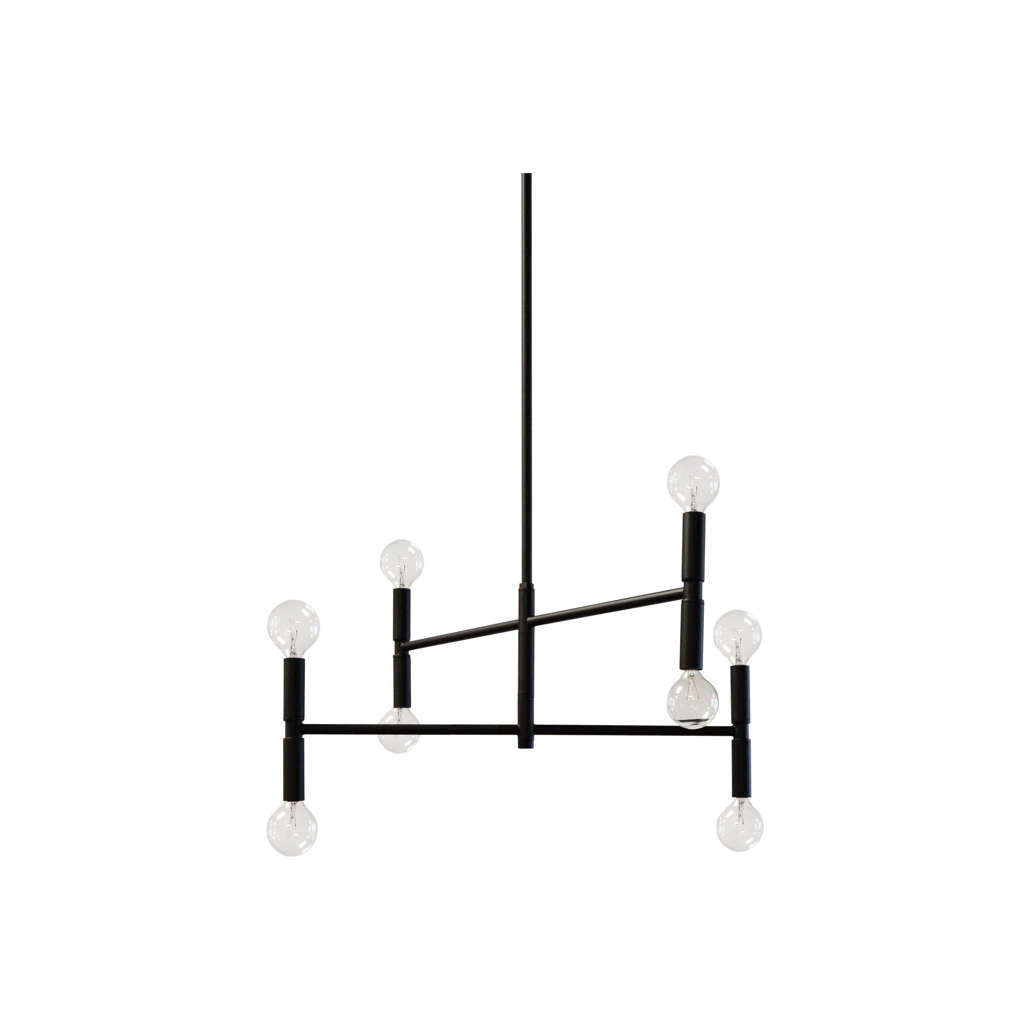 Dainolite - Ava 8 Light Chandelier - Lights Canada