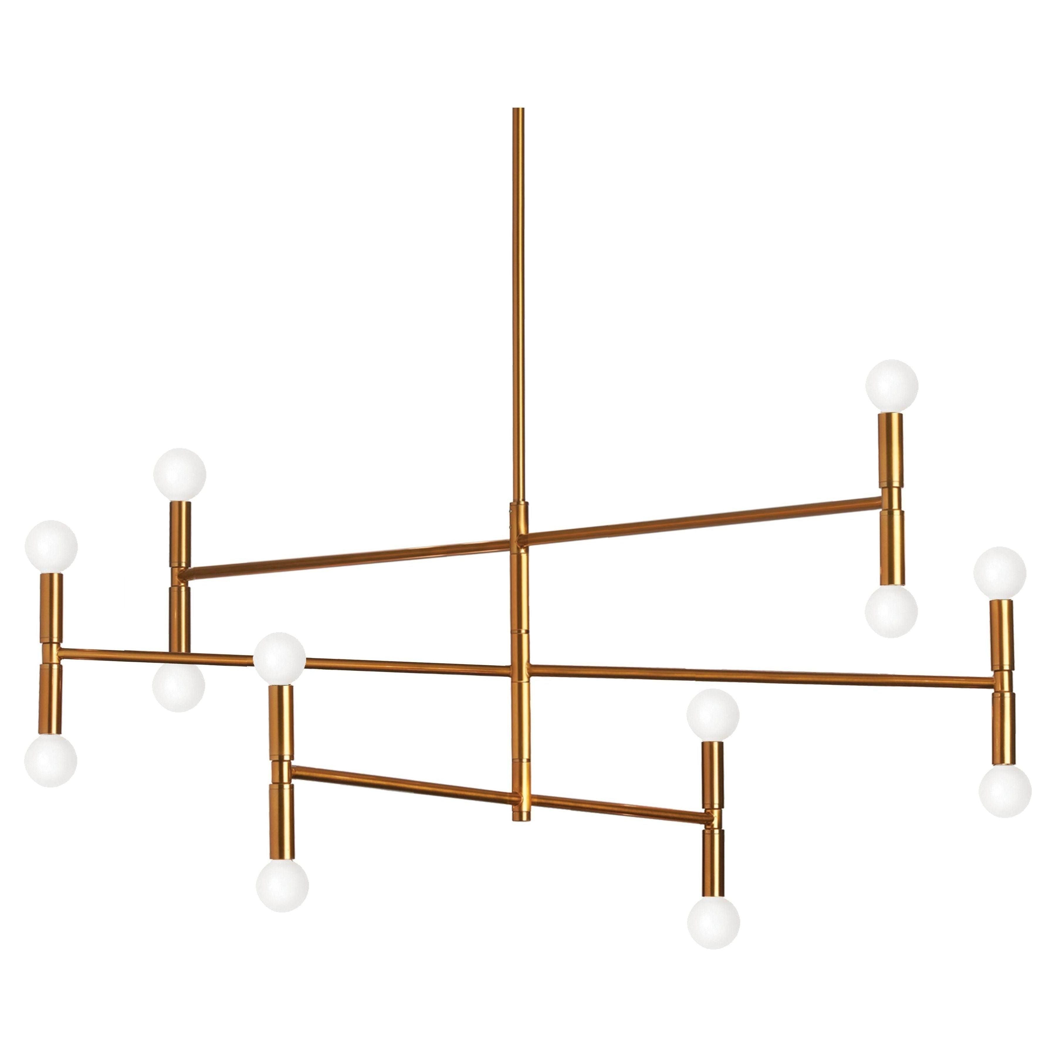 Dainolite - Ava 12 Light Chandelier - Lights Canada
