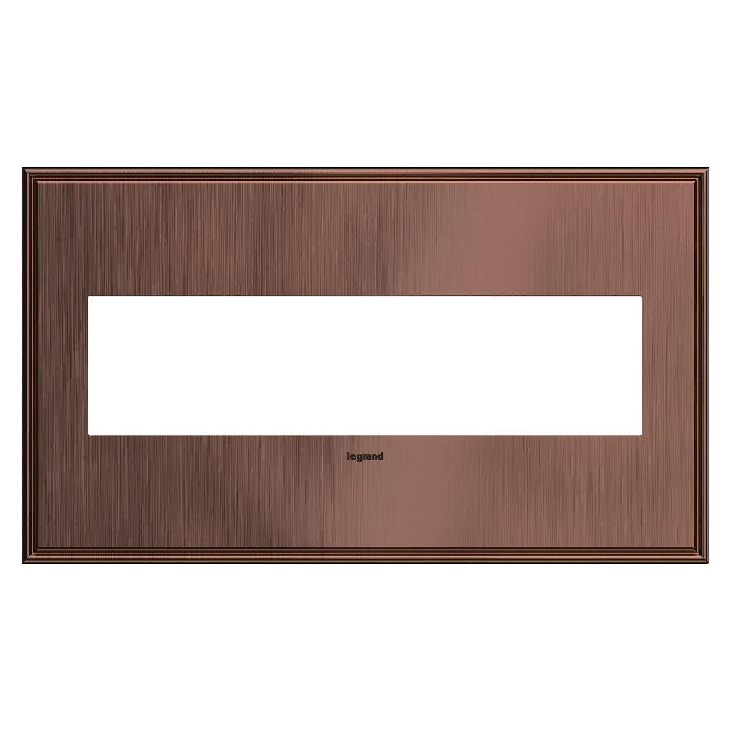 Legrand - 4-Gang Wall Plate - Lights Canada