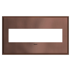 Legrand - 4-Gang Wall Plate - Lights Canada