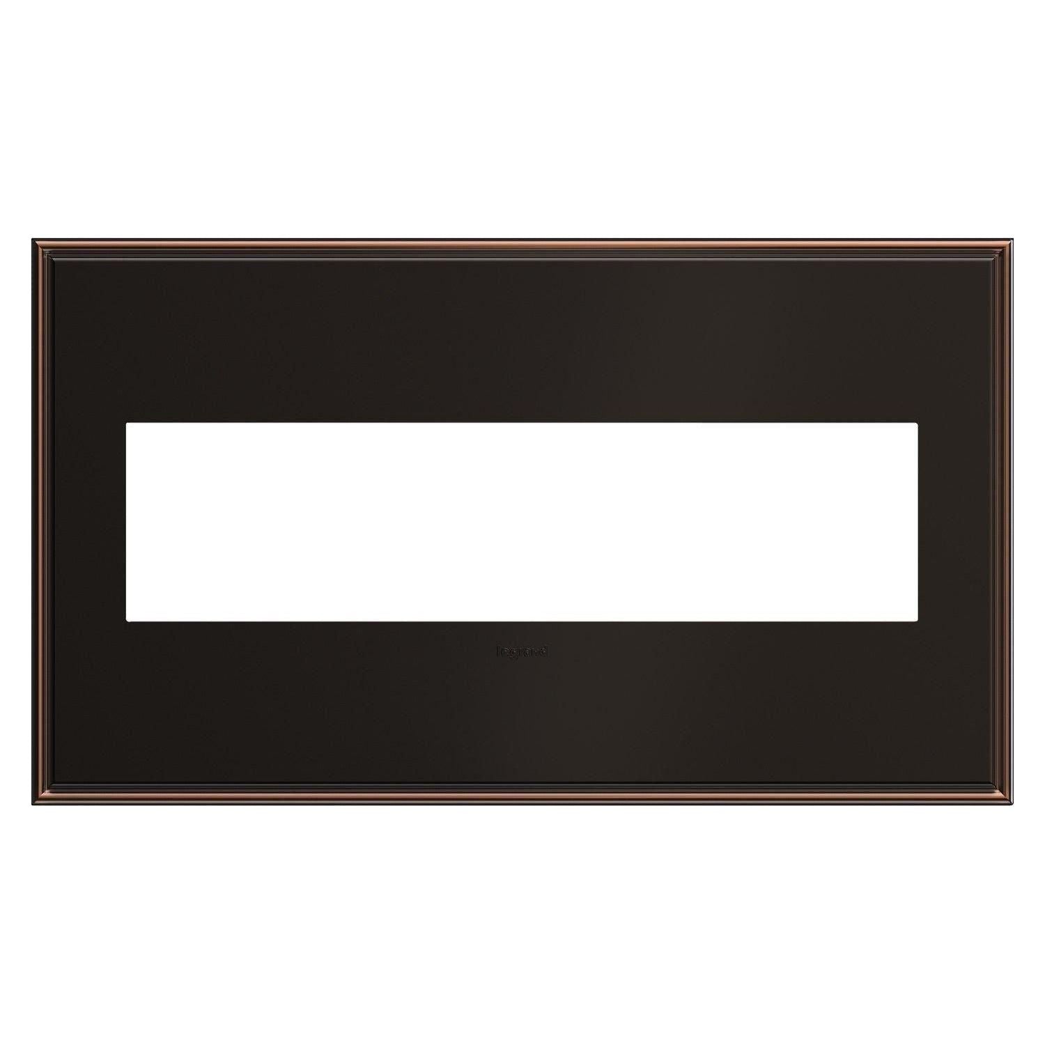 Legrand - 4-Gang Wall Plate - Lights Canada