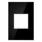 Legrand - Mirror Black 1-Gang Wall Plate - Lights Canada