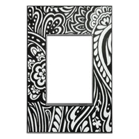 Custom 1-Gang+ Wall Plate with Magnesium Trim
