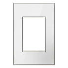 Legrand - Mirror White-On-White 1-Gang+ Wall Plate - Lights Canada