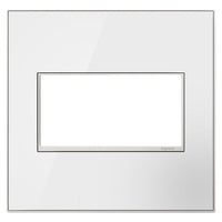 Mirror White 2-Gang Wall Plate