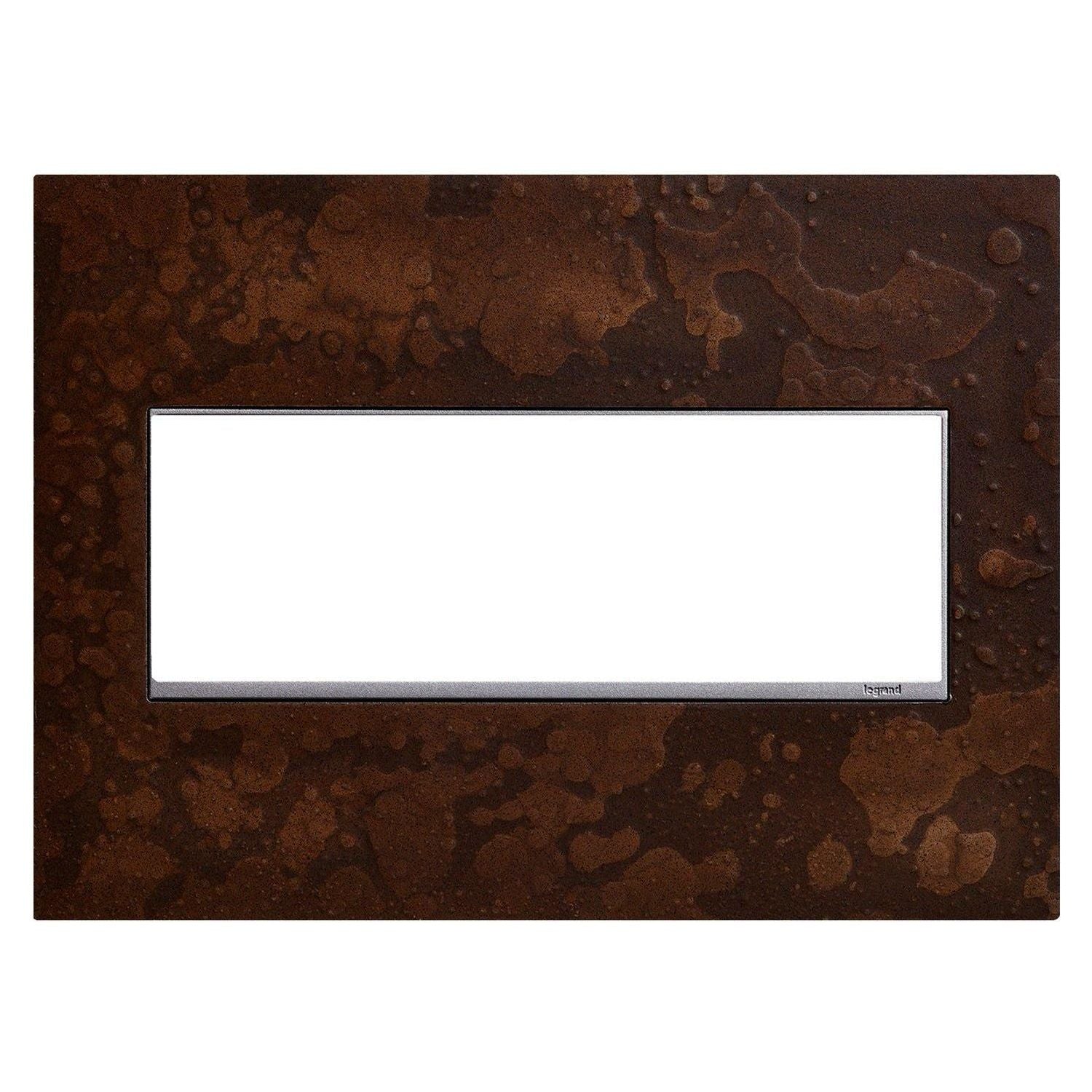 Legrand - 3-Gang Wall Plate in Hubbardton Forge Bronze - Lights Canada