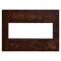 3-Gang Wall Plate in Hubbardton Forge Bronze