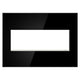Legrand - Mirror Black 3-Gang Wall Plate - Lights Canada