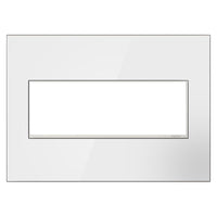 Mirror White 3-Gang Wall Plate