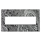Legrand - Custom 4-Gang Wall Plate with Magnesium Trim - Lights Canada