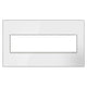 Legrand - Mirror White 4-Gang Wall Plate - Lights Canada