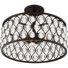 Quoizel - Alexandria Semi Flush Mount - Lights Canada