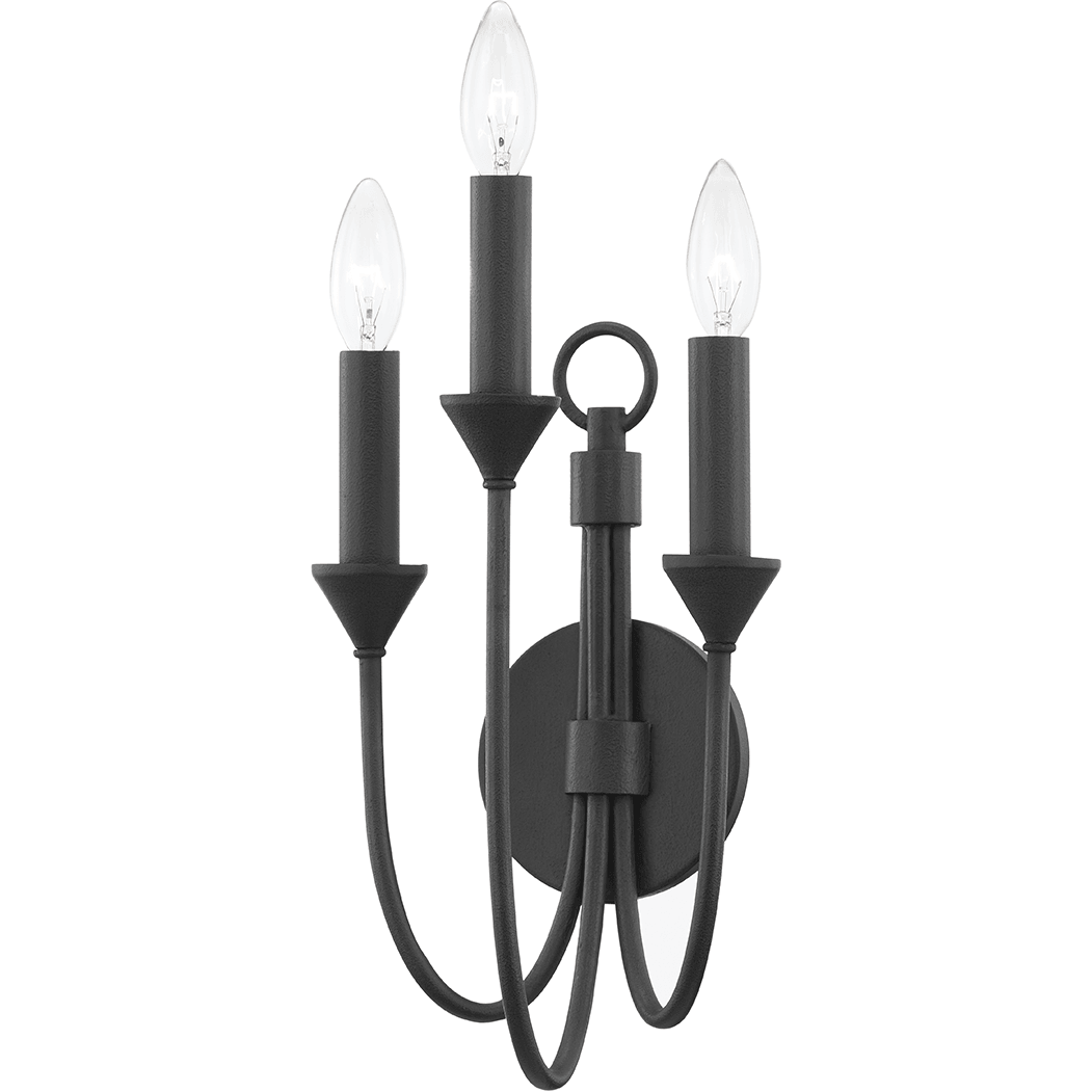 Troy - Cate 3-Light Sconce - Lights Canada