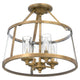 Quoizel - Barlow Semi Flush Mount - Lights Canada