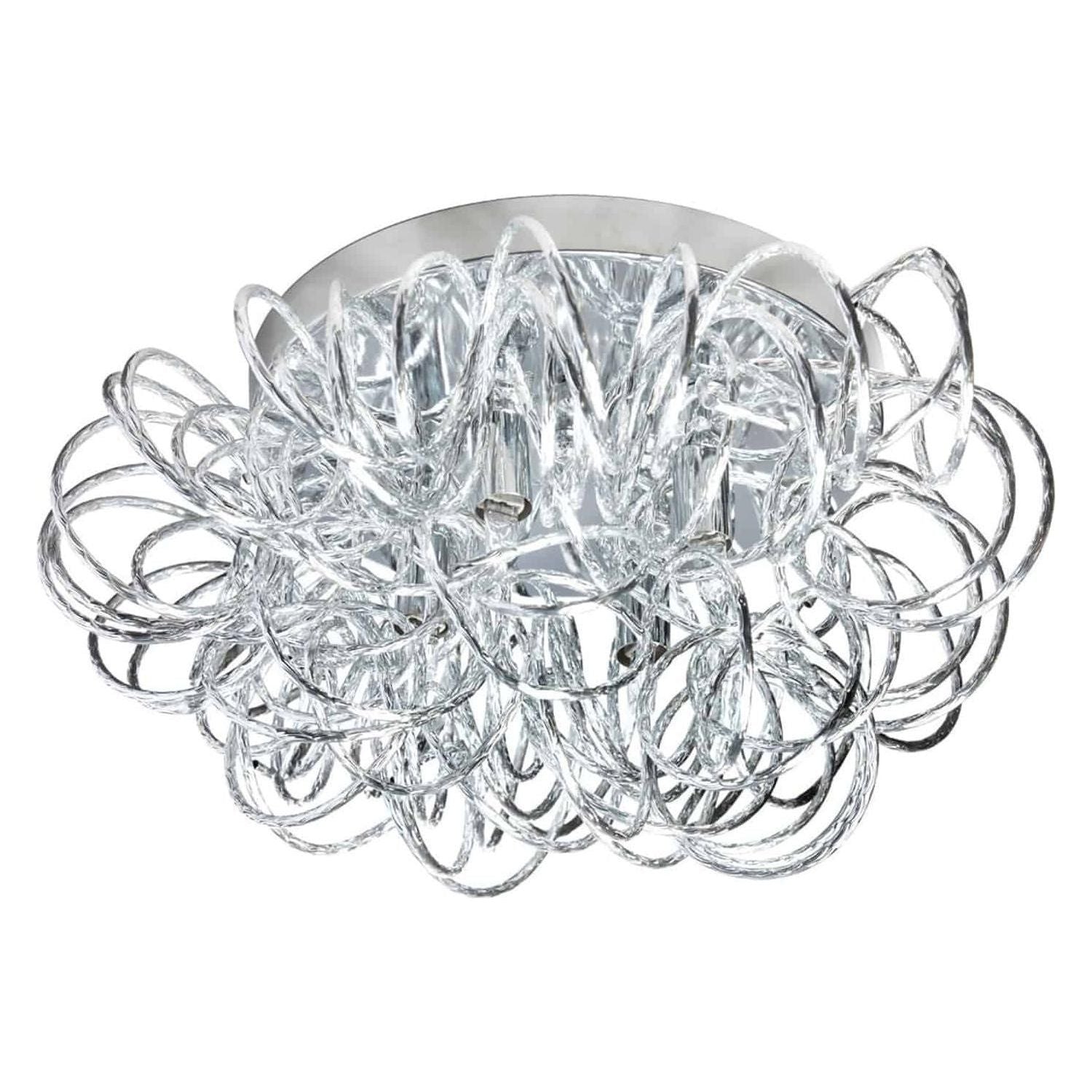 Dainolite - Baya 4 Light 15 Inch Flush Mount - Lights Canada