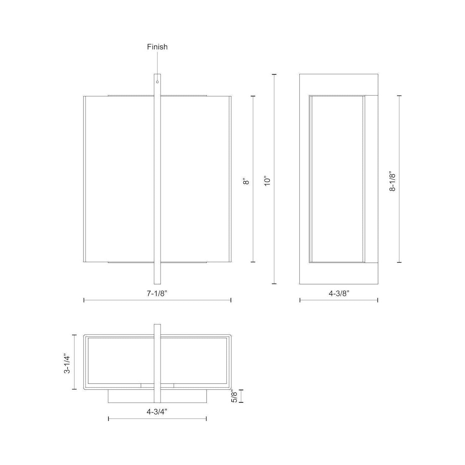 Kuzco - Bengal LED Sconce - Lights Canada