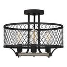 Quoizel - Benton Semi Flush Mount - Lights Canada
