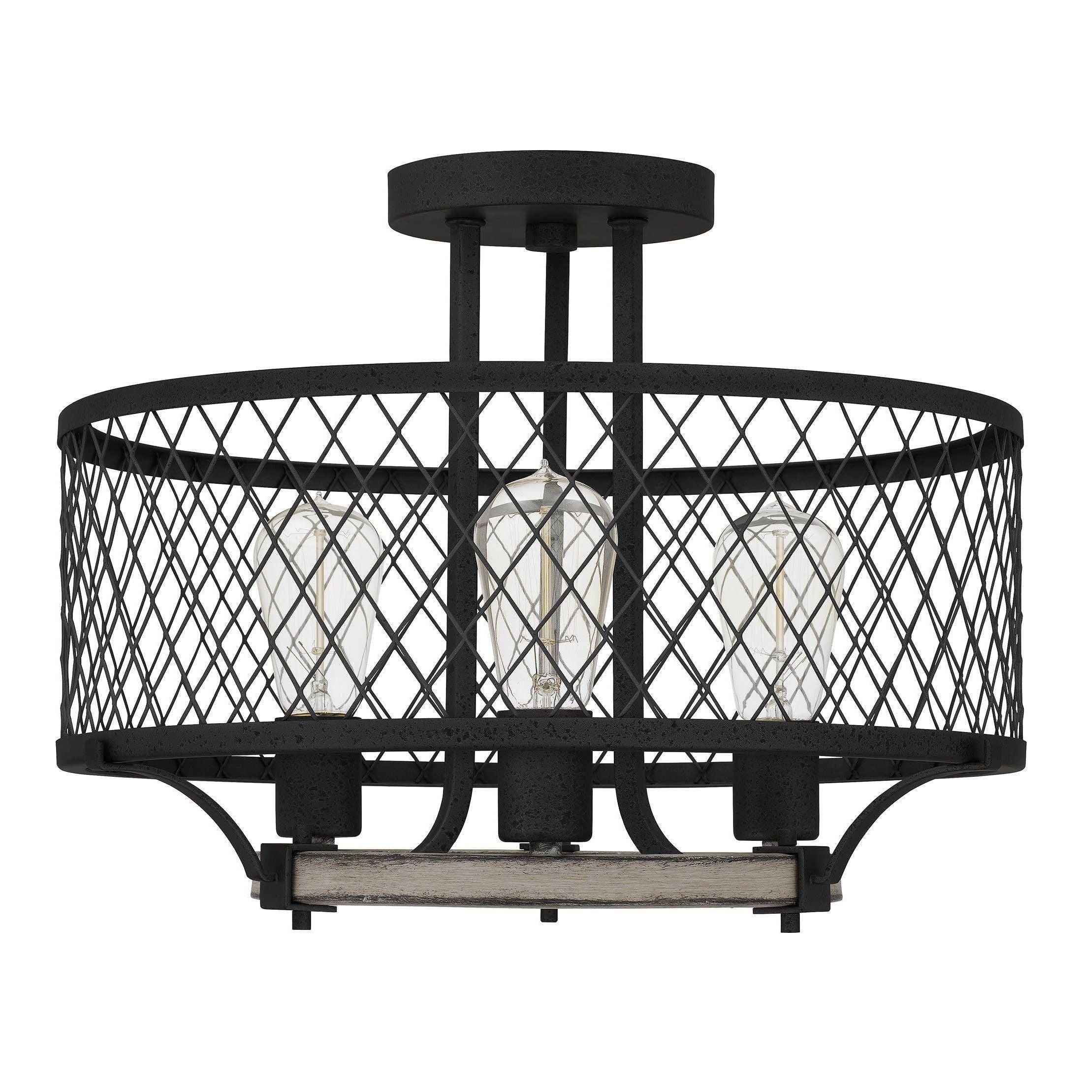 Quoizel - Benton Semi Flush Mount - Lights Canada