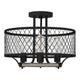 Quoizel - Benton Semi Flush Mount - Lights Canada