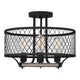 Quoizel - Benton Semi Flush Mount - Lights Canada