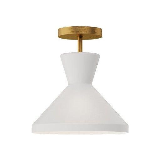 Alora Mood - Betty 10" Semi Flush Mount - Lights Canada