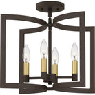 Quoizel - Beaufain Semi Flush Mount - Lights Canada