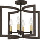 Quoizel - Beaufain Semi Flush Mount - Lights Canada
