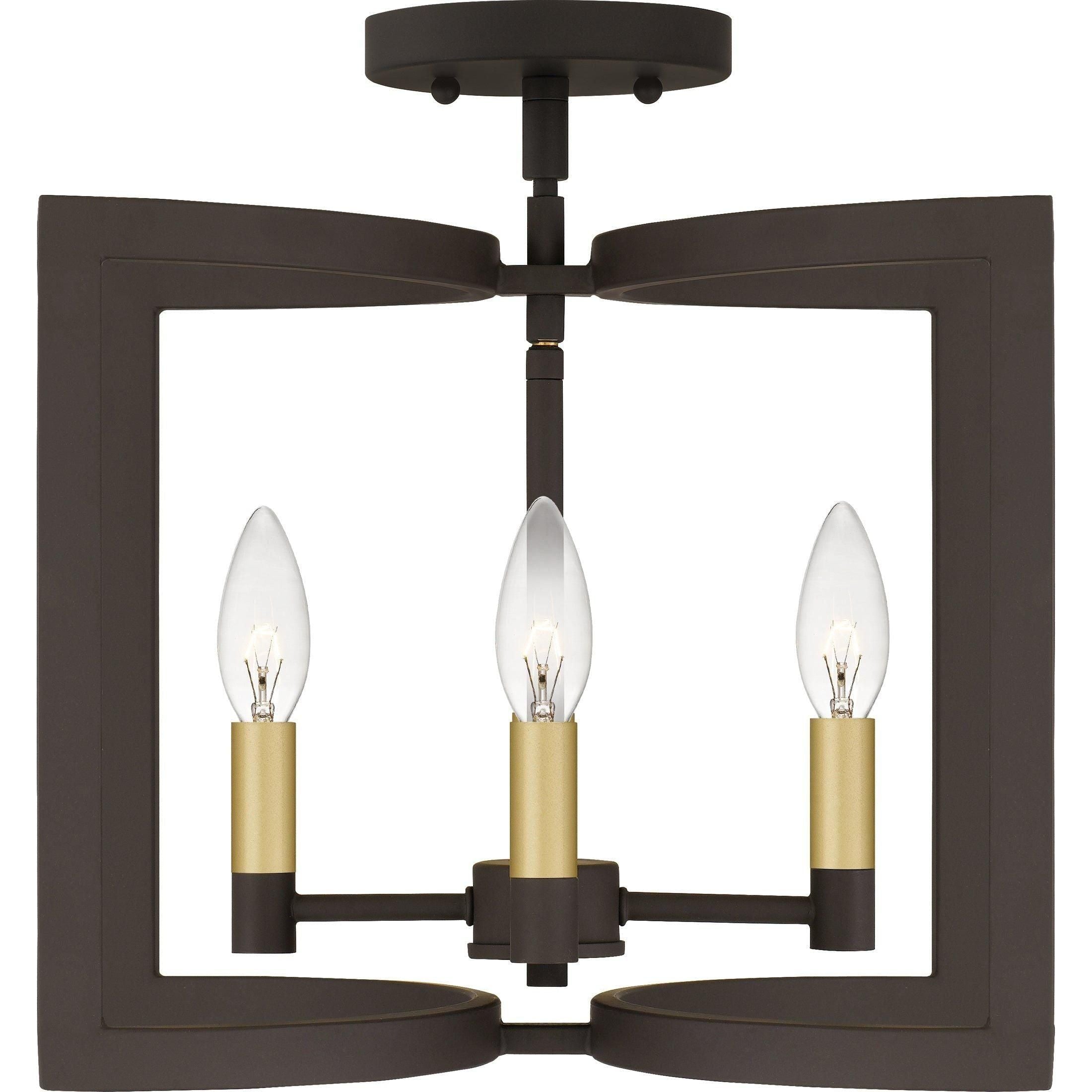 Quoizel - Beaufain Semi Flush Mount - Lights Canada