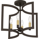 Quoizel - Beaufain Semi Flush Mount - Lights Canada