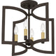 Quoizel - Beaufain Semi Flush Mount - Lights Canada