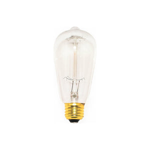 Maxim Lighting - 40W Incandescent E26 ST58 120V CL Bulb - Lights Canada