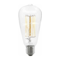 60W Incandescent E26 ST64 120V CL Bulb